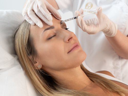 Efekty zabiegów Redukcji zmarszczek mimicznych PREMIUM