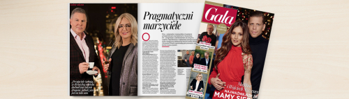 Karina Dudek-Miracka i Krzysztof Miracki zostali bohaterami świątecznego wydania magazynu Gala, w którym opowiadają o swoim życiu, rodzinie, ambicjach. Zapraszamy na zabiegi w naszych klinikach w Warszawie, Katowicach, Łodzi i Krakowie.