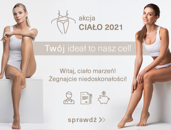 W Akcji Ciało 2021 otrzymujesz indywidualny plan zabiegowy, bezpłatne konsultacje i wyjątkowe ceny w Klinice Miracki w Warszawie ✪