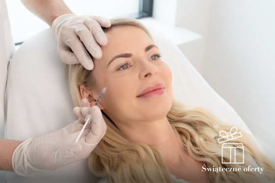 Naturalnie piękna podczas Świąt! Zabiegi Redukcji zmarszczek mimicznych PREMIUM