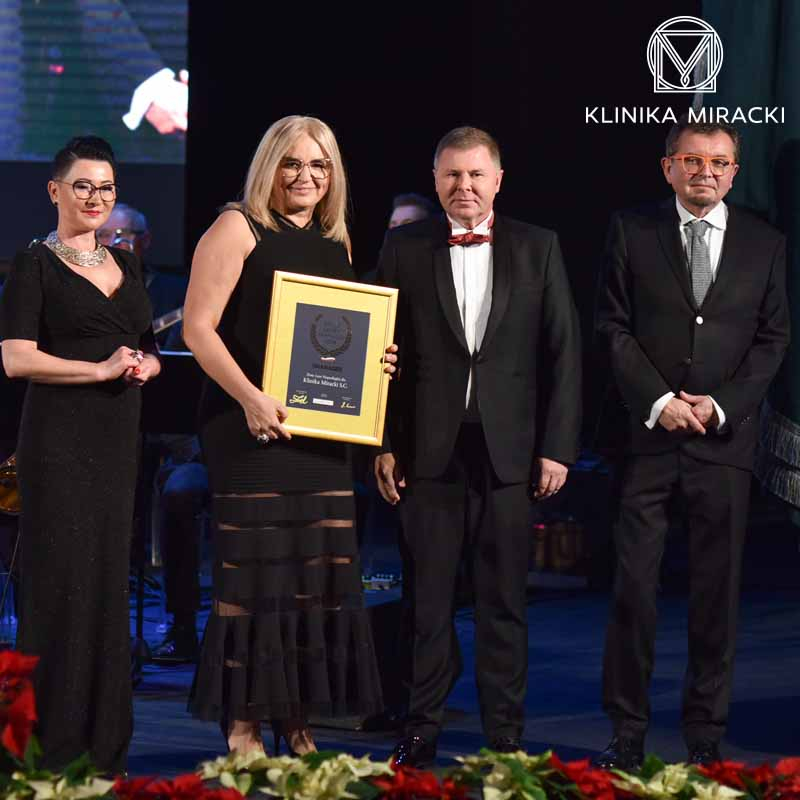 Klinika Miracki została uhonorowana nagrodą Złote Laury Niepodległej w kategorii Nowoczesne oraz Innowacyjne Rozwiązania Technologiczne. Zapraszamy na zabiegi w naszych klinikach w Warszawie, Łodzi, Katowicach i Krakowie.