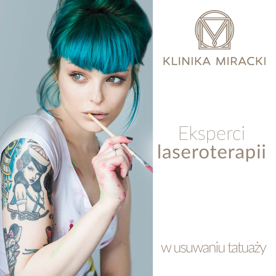 Nasjkuteczniejszym sposobem usuwania niechcianego tatuażu jest laseroterapia. Dr Krzysztof Miracki odpowiada na najczęściej zadawane pytania. Zapraszamy na zabiegi w naszych klinikach w Warszawie, Katowicach, Łodzi i Krakowie.
