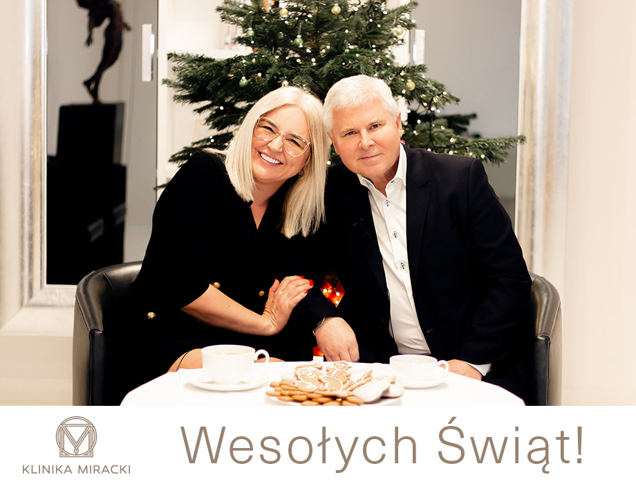 W związku z nadchodzącymi Świętami życzywmy Wam, aby ten wyjątkowy czas napełnił Wasze serca nadzieją i ciepłem rodzinnej atmosfery. Zapraszamy na zabiegi w naszych klinikach w Warszawie, Łodzi, Katowicach i Krakowie.